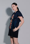 Holiday 2025 Iann Short Sleeve Dress  (Navy)