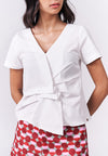 Icylin Short Sleeve Top (White)