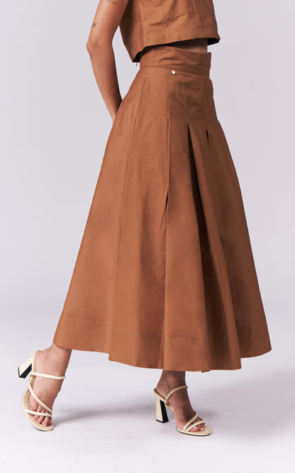 Ilise Skirt (Brown)