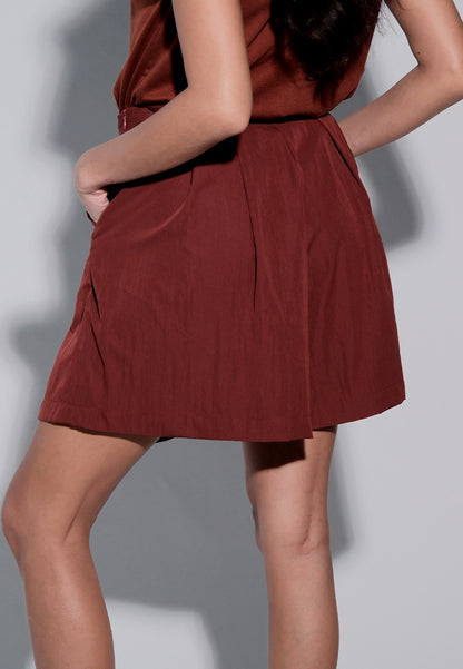 Holiday 2025 Ishana Shorts (Maroon)