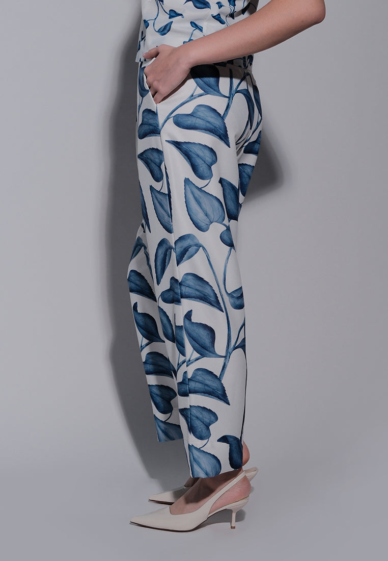Ivana Pants (Printed White)