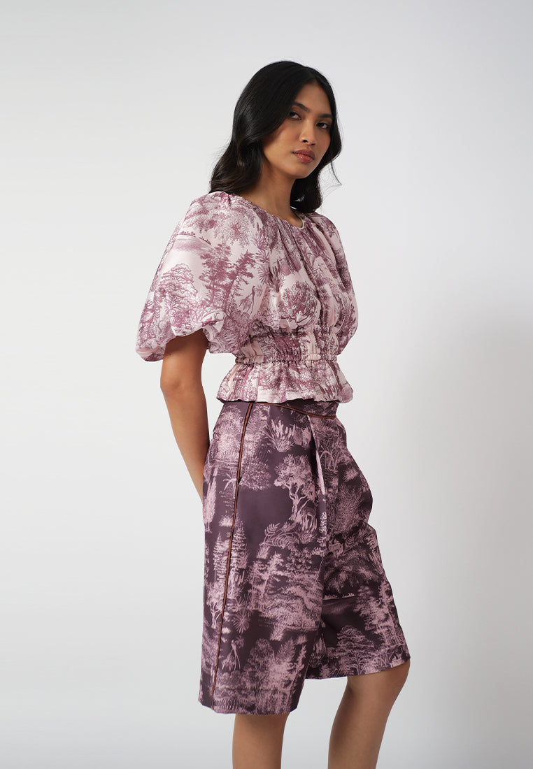 Raf Ivetta Short Sleeve Top (Multi)