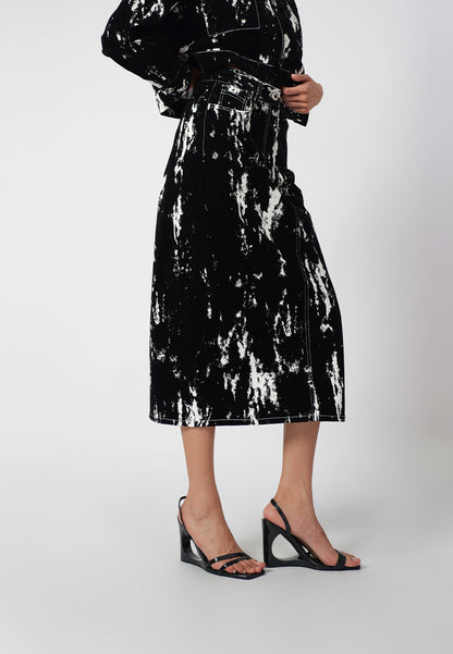 Raf Ivor Skirt (Black/White)