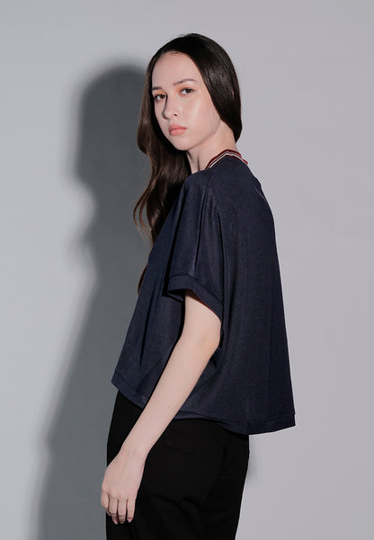 Holiday 2025 Jackal Short Sleeve Shirts Top (Navy)