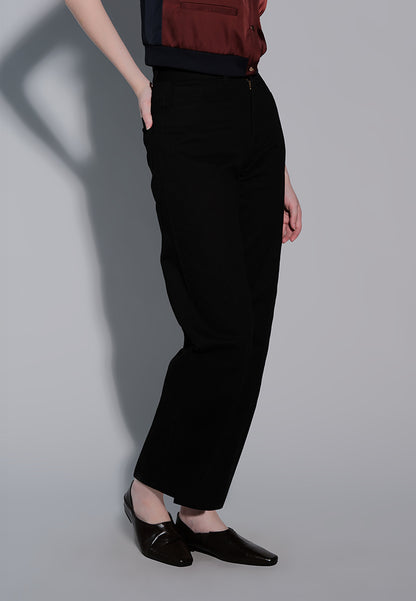 Holiday 2025 Jagged Barrel Pants  (Black)