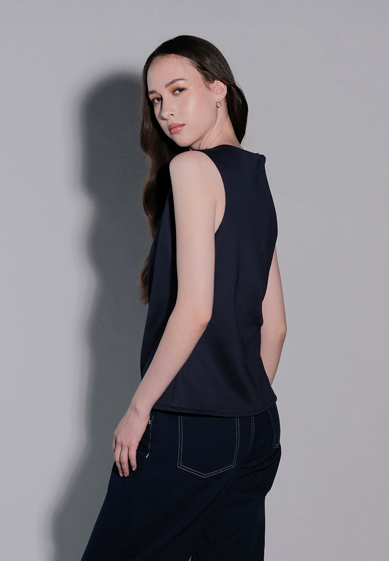 Holiday 2025 Jai Sleeveless (Navy)