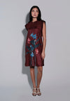 Holiday 2025 Jamie Sleeveless Dress (Maroon)