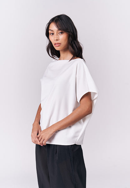 Joyous Short Sleeve Top (White)