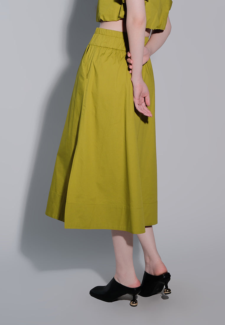 Holiday 2025 Juicy Skirt  (Chartreuse)