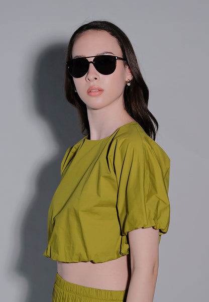 Holiday 2025 Juicy Short Sleeve  (Chartreuse)