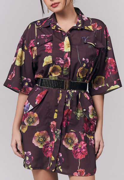 Justice Short Sleeve Dress (Multi)