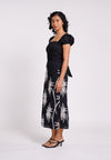 Raf Keep Short Sleeve Dress (Printed Black)
