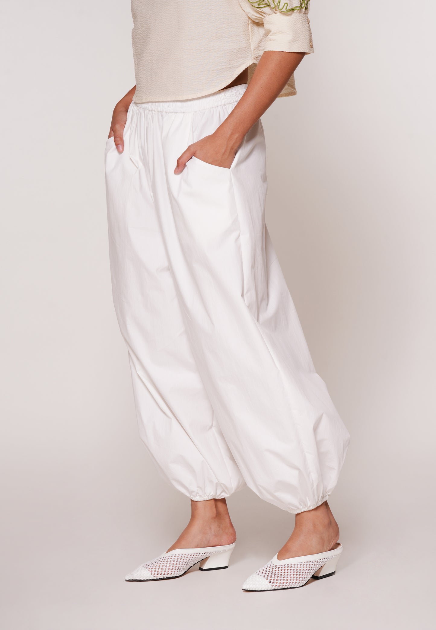 Raf King Pants  (Off white)