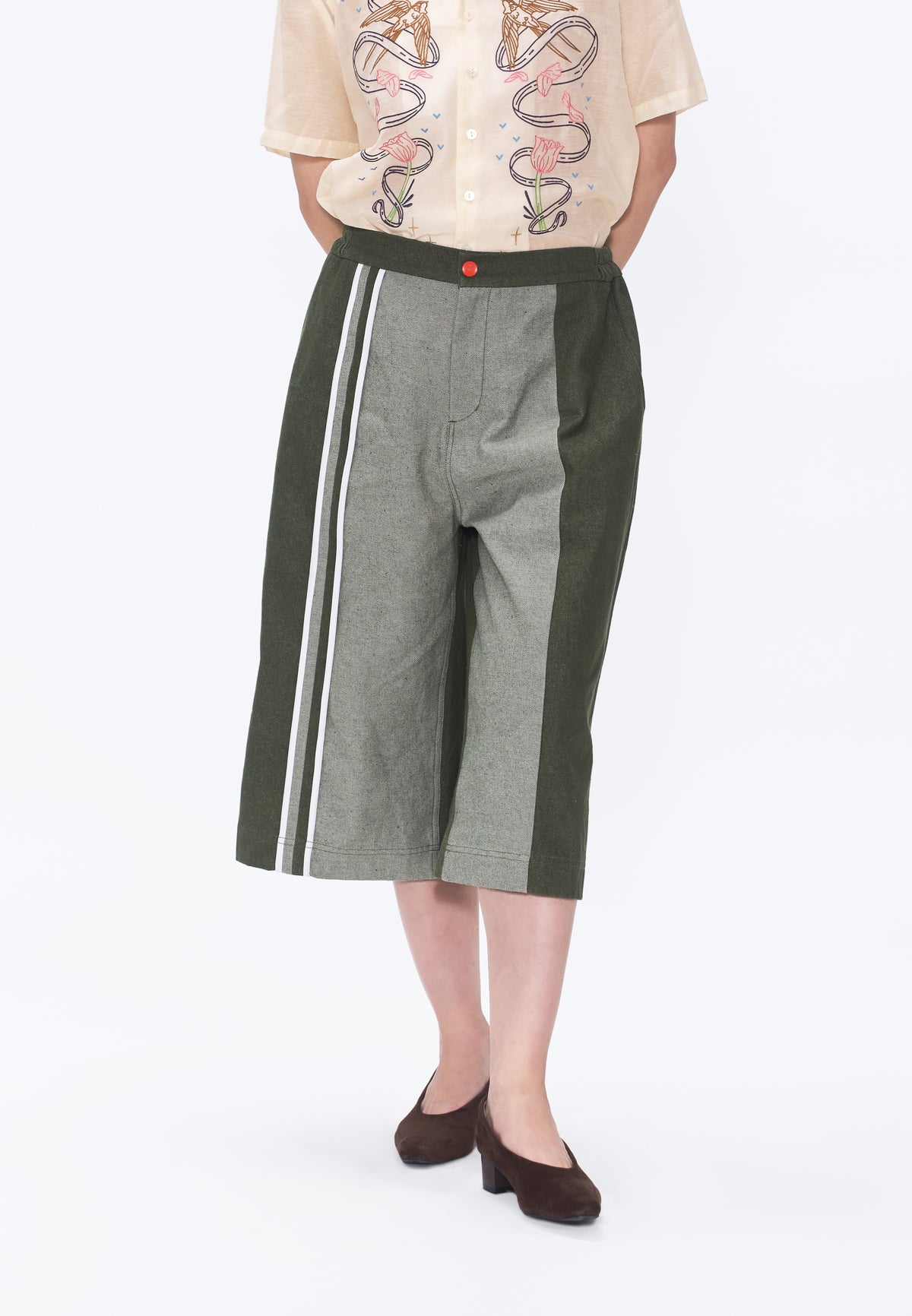 Plains & Prints x Randolf Logo Jorts (Green)