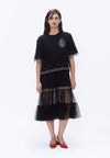 Plains & Prints x Randolf Logo T-Shirt Dress (Black)