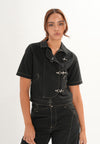 Archetype Refined Meteorite Short Sleeve Top (Black)
