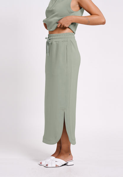 Raf Novel Skirt  (Sage)