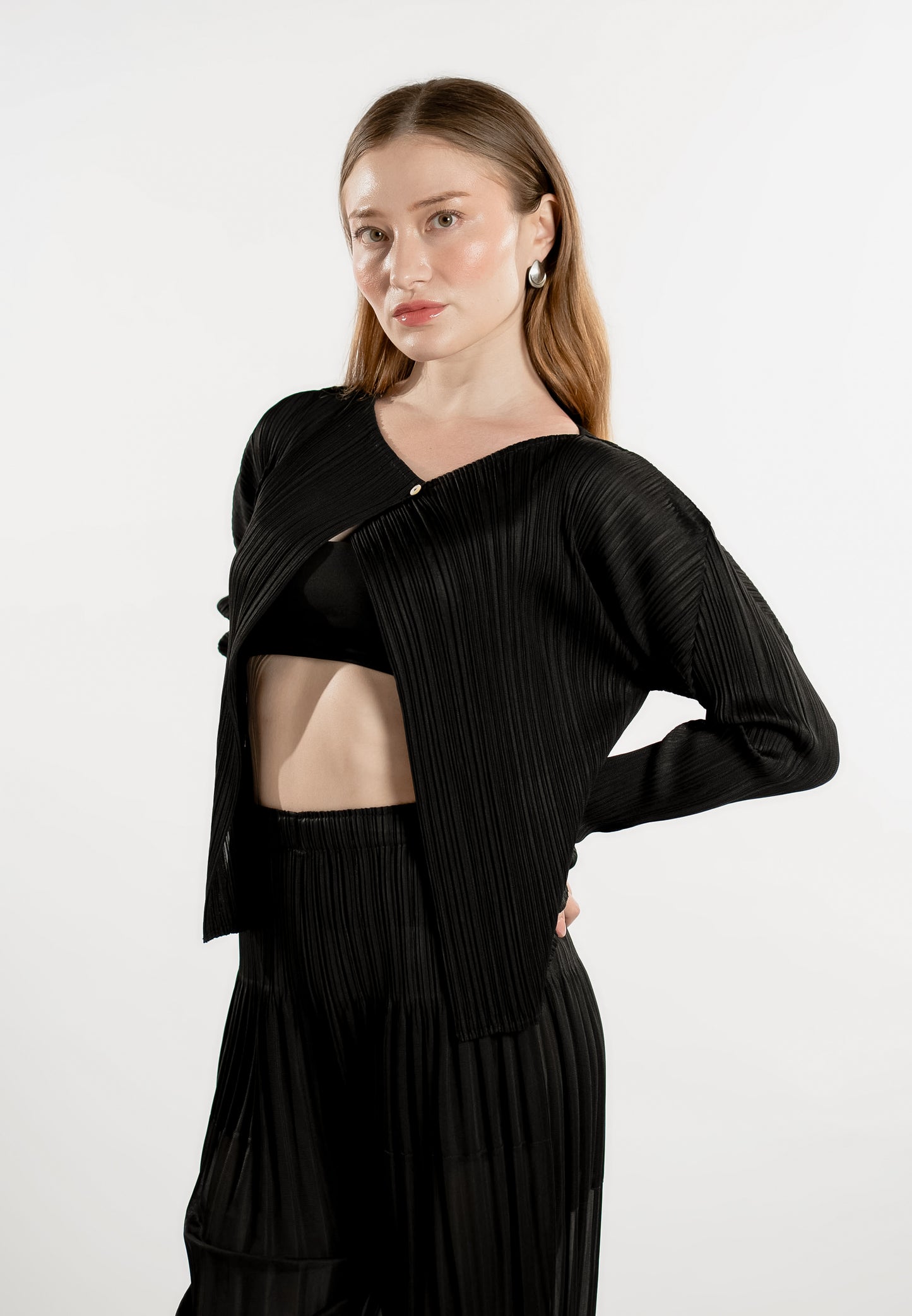 RAF Ocellar Long Sleeve Cardigan (Black)