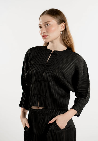 RAF Optic Quarter Sleeve Top (Black)