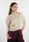 RAF Optic Quarter Sleeve Top (Cream)