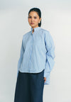 RAF Pear Long Sleeve W/ Belt (Blue )