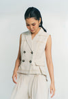 RAF Pike Sleeveless Vest (White)