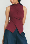 RAF Prim Sleeveless Top (Burgundy)