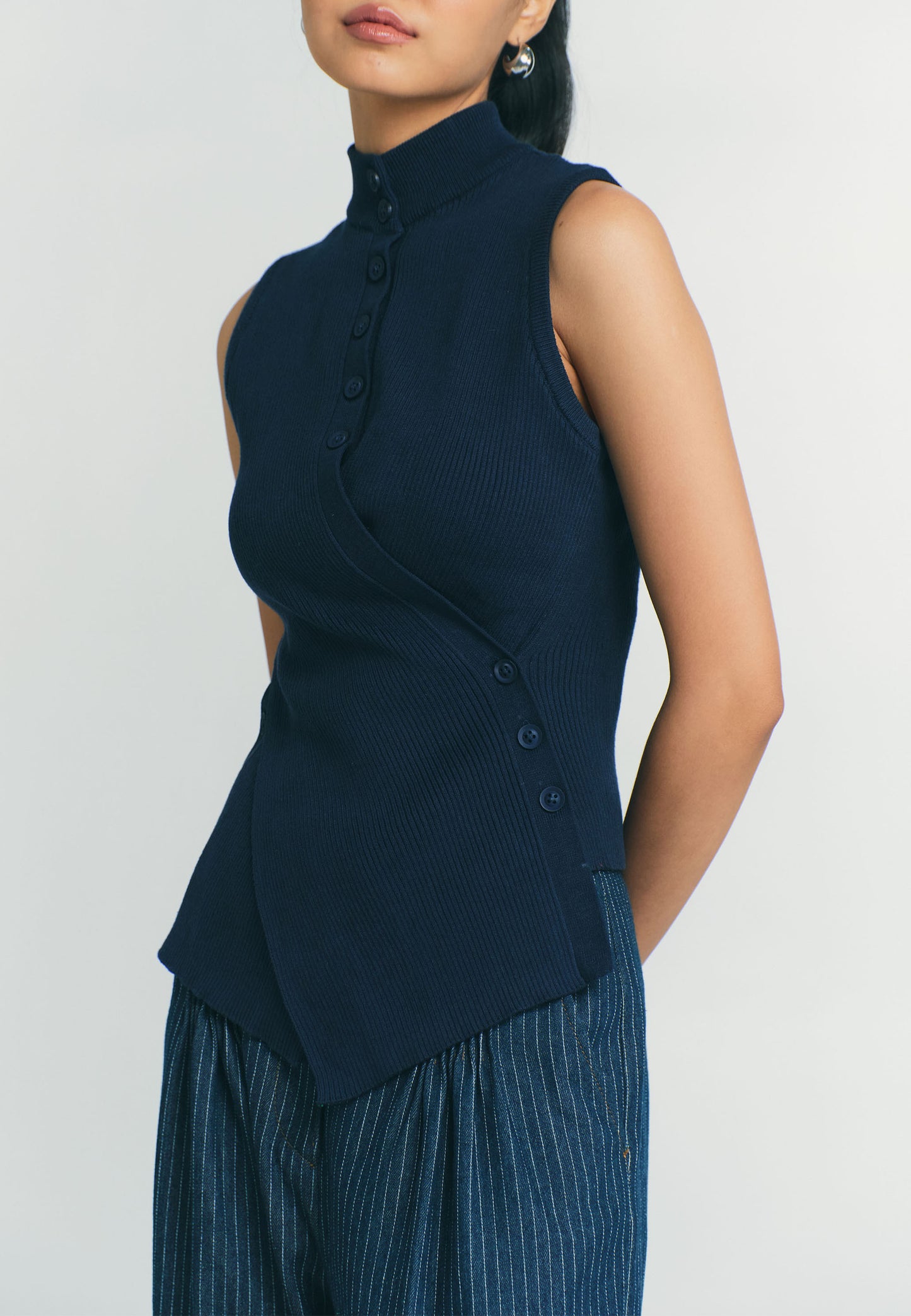 RAF Prim Sleeveless Top (Navy)