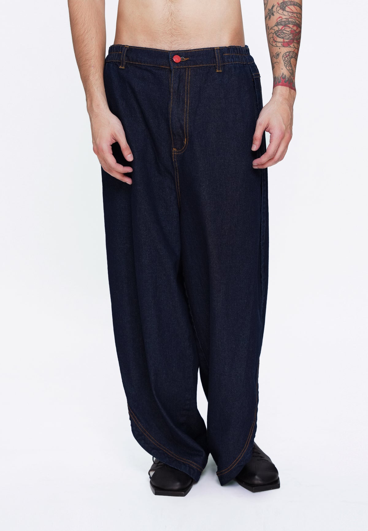 Plains & Prints x Randolf Petals Pants (Denim)