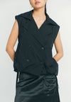 RAF Quiver Long Sleeve Jacket 2 Way  (Black)