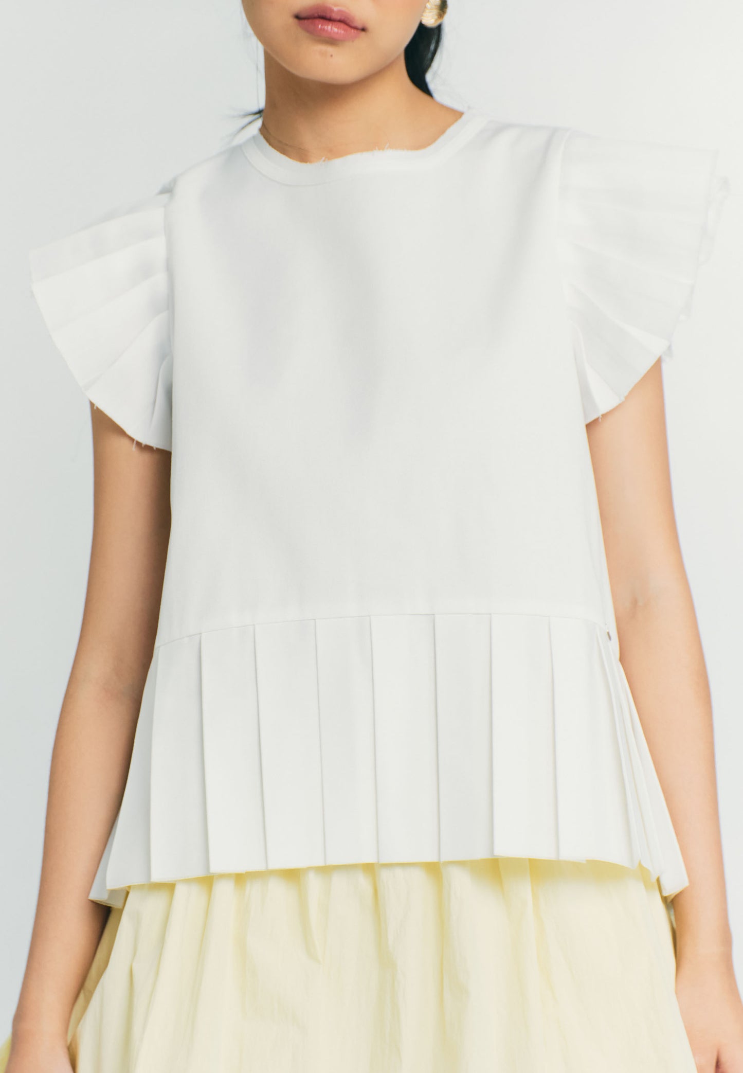 RAF Quiz Short Sleeve Top (Offwhite)