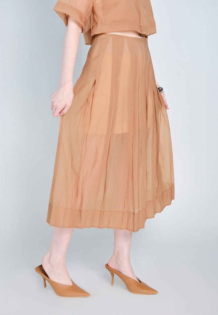 Raf Doxie Skirt  (Mocha)