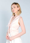 Raf Fletcher Sleeveless Top (Light Pink)
