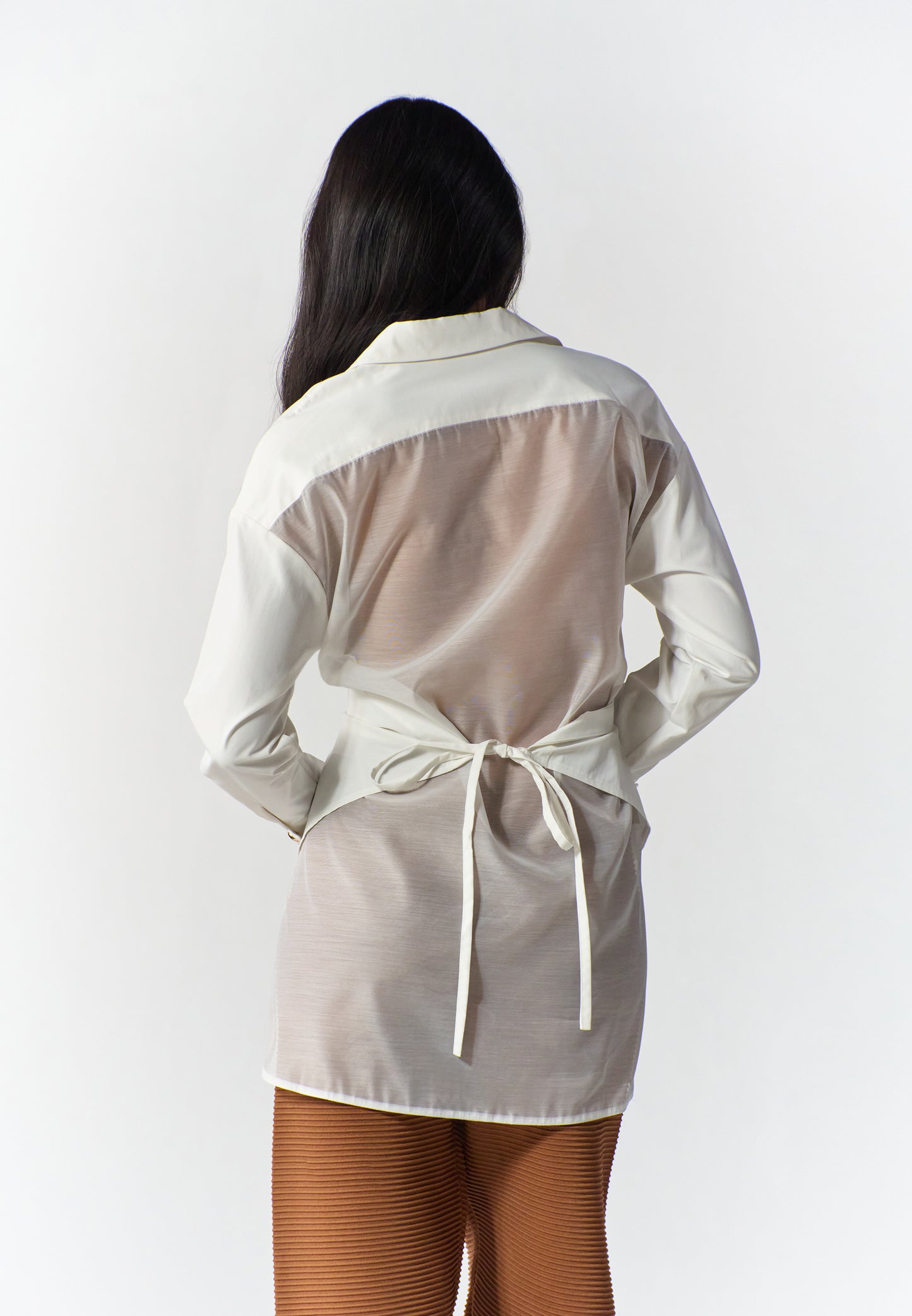 RAF Rife Long Sleeve Top (Spot Print White)