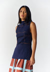 RAF Secco Sleeveless Top (Midnight Blue)