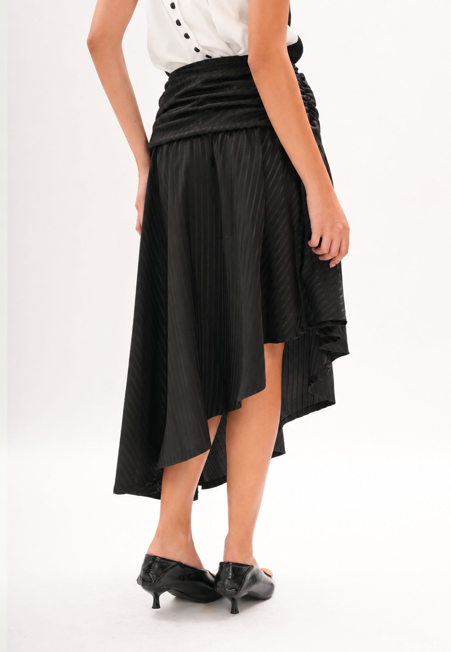 Archetype Refined Smoked Skirt  (Black)