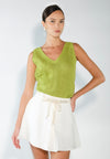 Sari- Sari Solihiya Sleeveless Top (Lime)