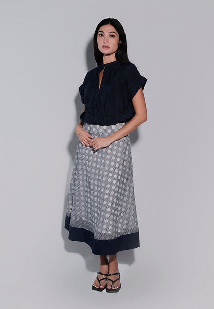 Femina The Maiden 2-In-1 Dress (Printed Navy)