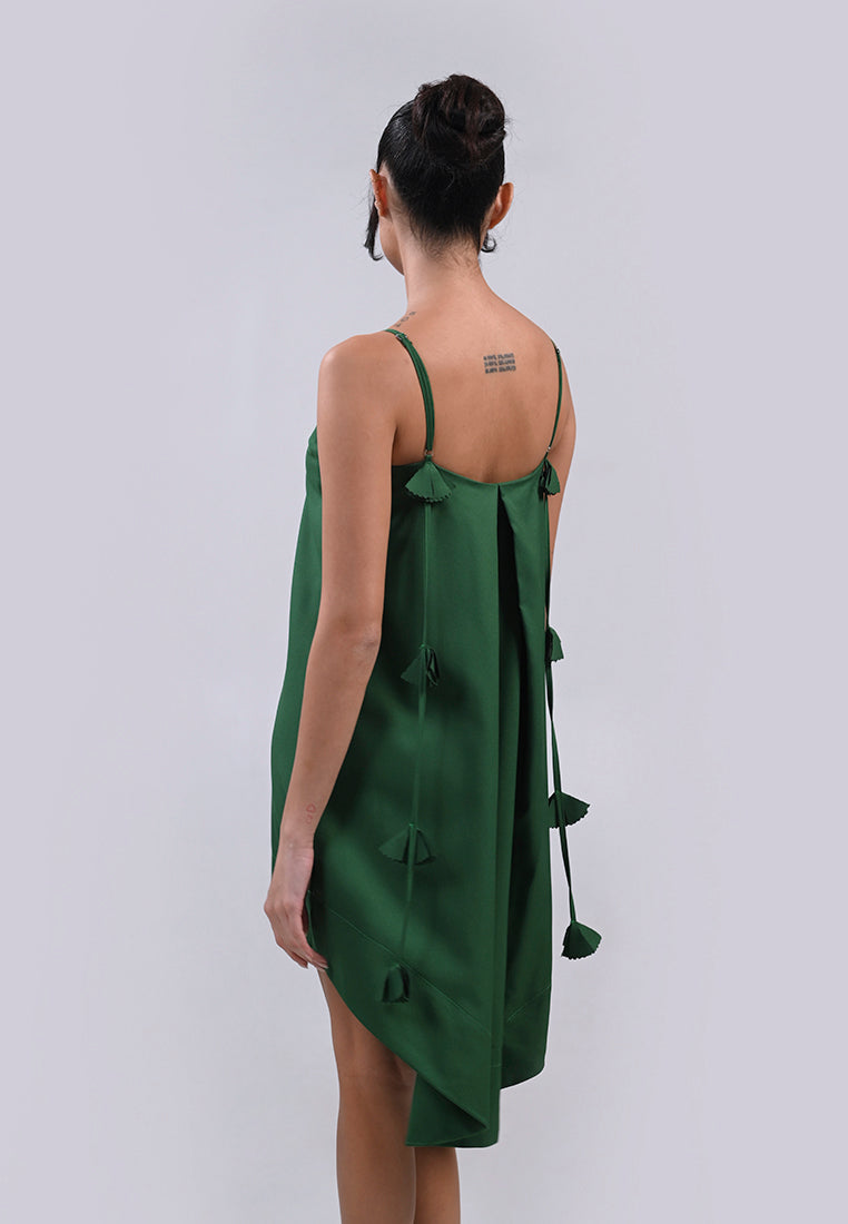 Femina The Sage Sleeveless Dress (Green)