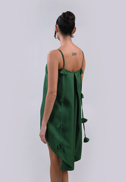 Femina The Sage Sleeveless Dress (Green)