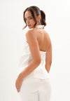 Archetype Refined Vapor Sleeveless Top  (Offwhite)