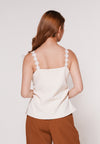 Aines Sleeveless Top (Cream)