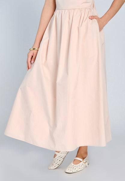 Mark Bumgarner X Vania Romoff For Plains & Prints Amelia Skirt  (Blush)