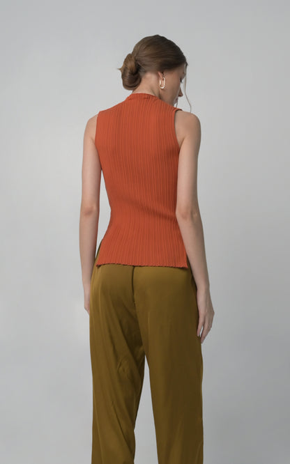 RAF Amien Sleeveless Top (Apricot)