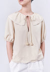 Almare Annaheim Short Sleeve Top (Butter)