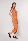 Ayron Sleeveless Pantsuit (Camel)