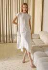 Plains & Prints X Michael Leyva Ana Short Sleeve Top (White)