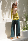 Plains & Prints X Michael Leyva Azula Pants  (Emerald)