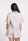 Beaufort Short Sleeve Top (Printed Beige)
