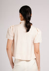 Calli Short Sleeve Top (Cream)